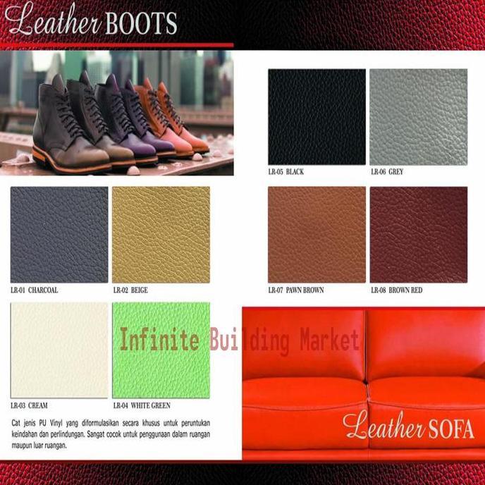 Cat Semprot Kulit Leather Rexton Refinish Cat Jok Kulit Mobil Sofa