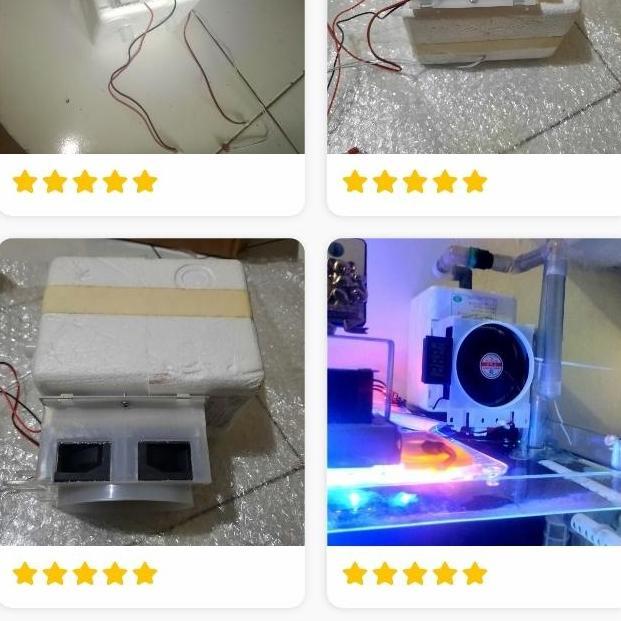 Pendingin Chiller Aquarium Pendingin Water Refrigeration Peltier Baru