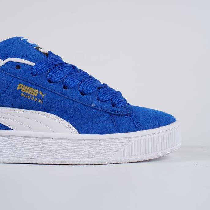 Sepatu Puma Suede Xl Royal Blue White