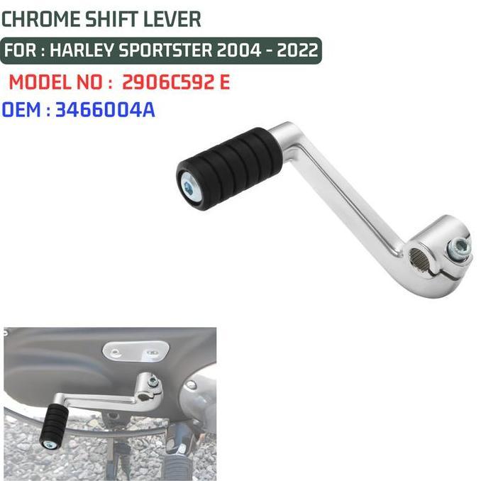 Shifter Lever Pedal Harley Sportster 2004-2022 Chrome 2906C592 E Oem 3466004A Promo