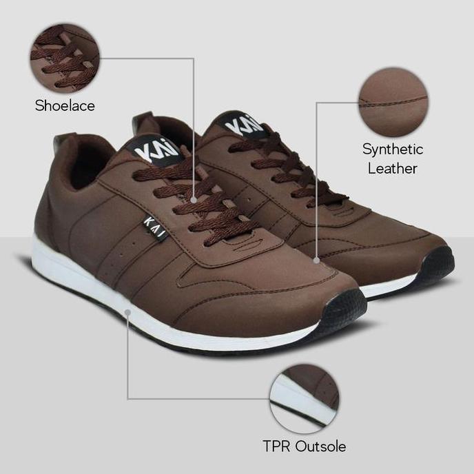 Sepatu Sneaker Pria Murah Sepatu Cowok Keren Buat Nongkrong Atau Jalan