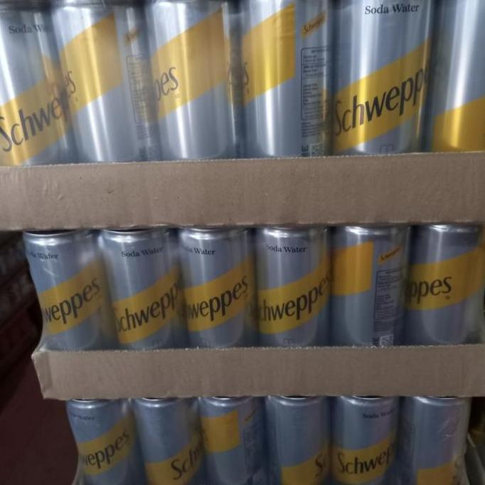 Schweppes Soda Water 330 ml