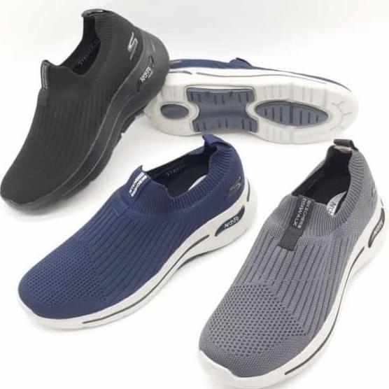 Sepatu Pria Skechers Go Walk Arch Fit Iconic Orinal