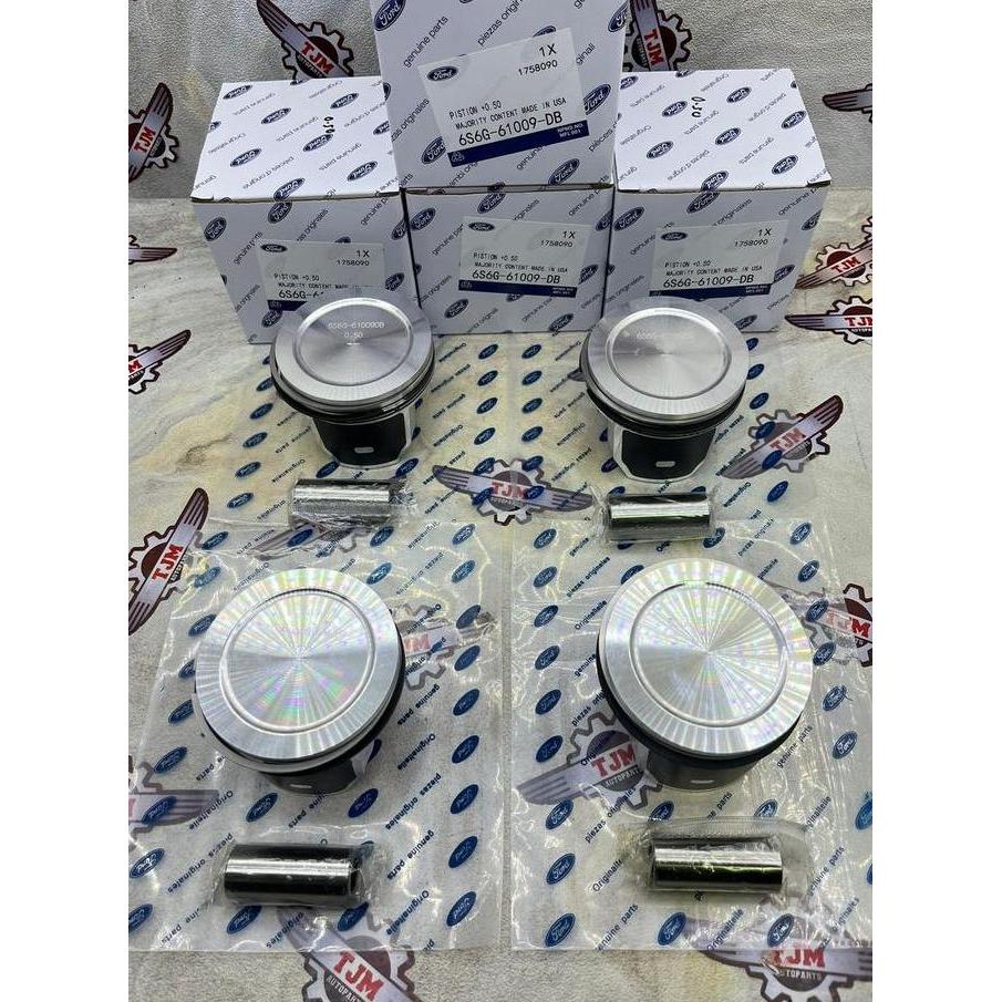 Piston Set Ford Fiesta 1.4cc 1400cc Original 0.50