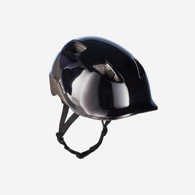 Decathlon Btwin Helm Sepeda Anak 100 Hitam 8737453