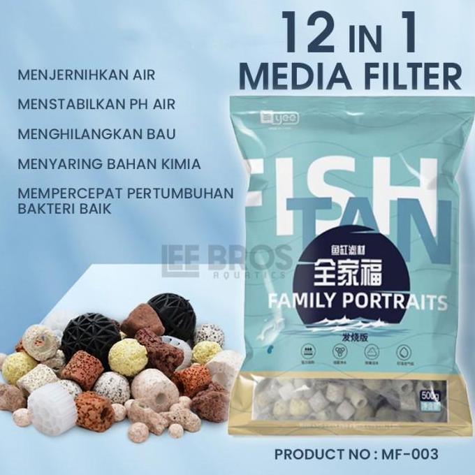 jazari.helmi - media filter aquarium 12 in 1 penjernih air aquarium