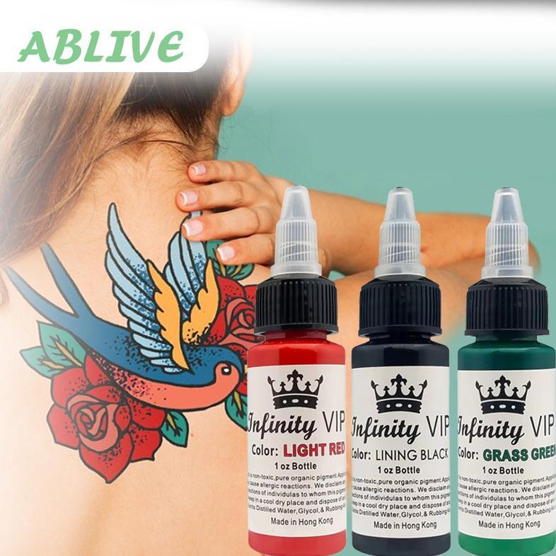Ink Tatto 30ml Tinta Tato Permanen Tato Tinta Pigmen Tinta Profesional Tato Tintas Tato Sulam Tatto 