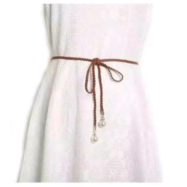 RECOMMENDED` IKAT PINGGANG KEPANG DAUN /IKAT PINGGANG DRESS/SABUK WANITA/FASHION WANITA/