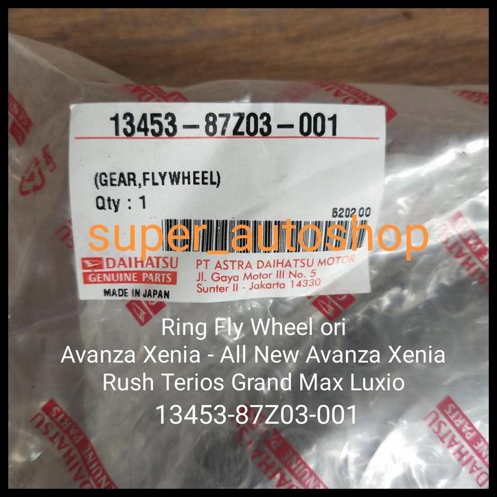TERLARIS RING FLY WHEEL AVANZA XENIA-ALL NEW AV RUSH TERIOS GRANDMAX LUXIO ORI
