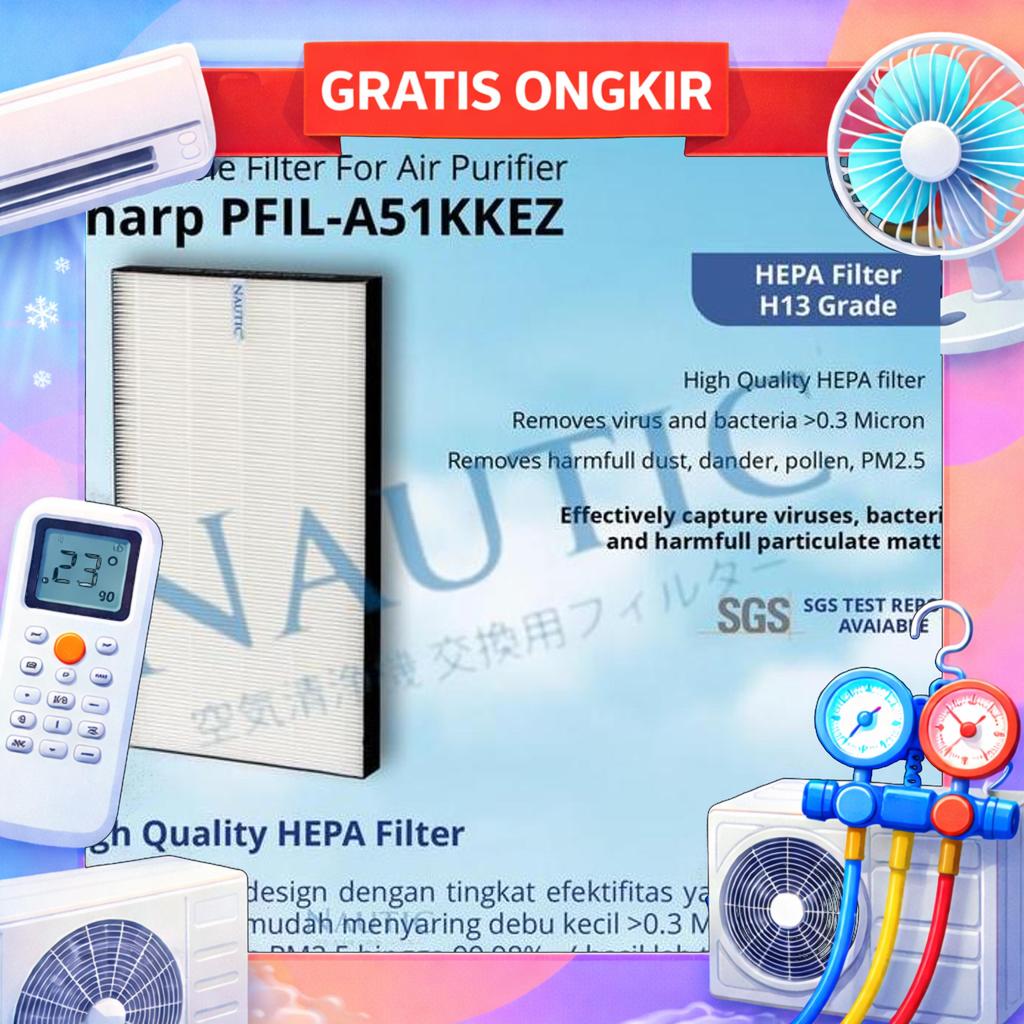 Filter Sharp Untuk Fp-J80Y-H Fp-J60Y-H Fp-J60Y-W Fp-J80Y-W Fz-J80Hfe Grab