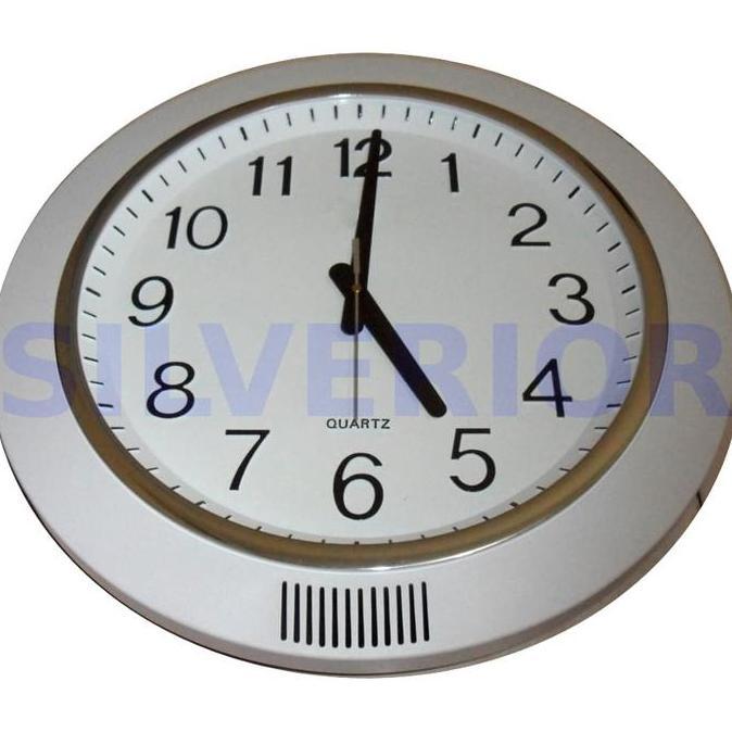 Jam Dinding Suara Bicara Bahasa Indonesia 40cm