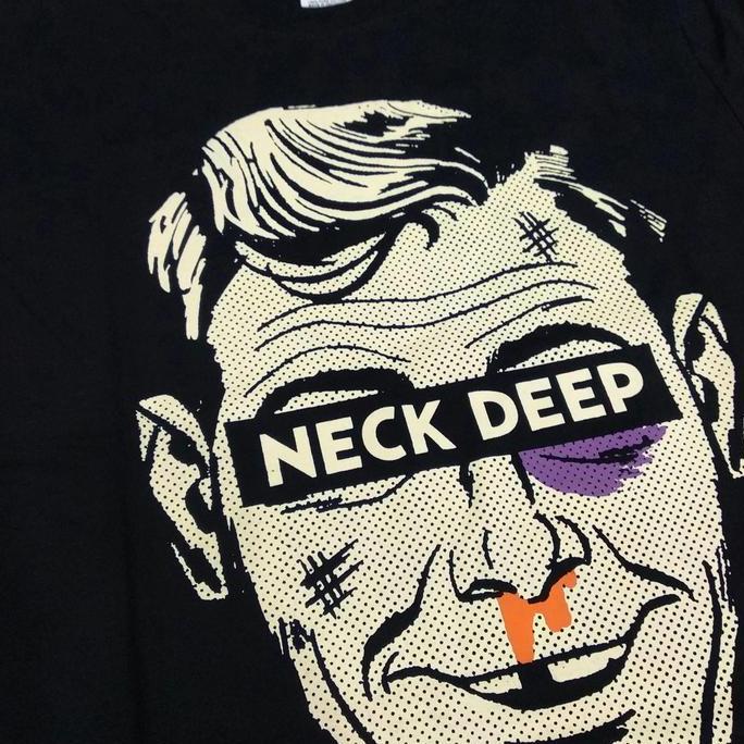 kaos band NECK DEEP NED Premium tshirt band melodic pop punk