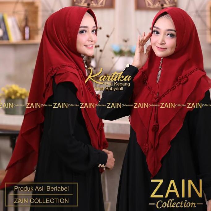 JILBAB KHIMAR KARTIKA KEPANG ORIGINAL ZAIN COLLECTION