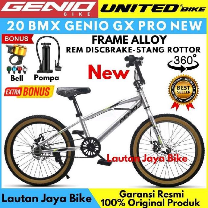 Sepeda Bmx 20 Genio Gx Pro Frame Alloy Gx01 By Unitedbike