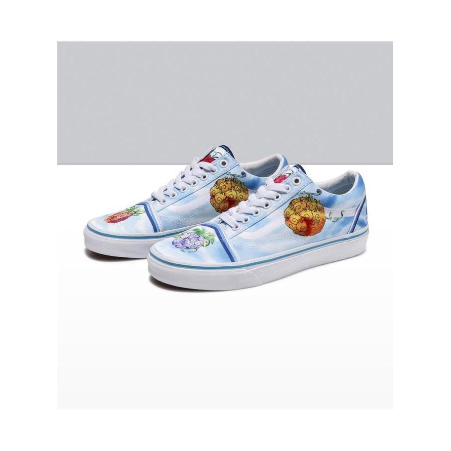 Vans x One Piece Old Skool Devil Fruit True Blue