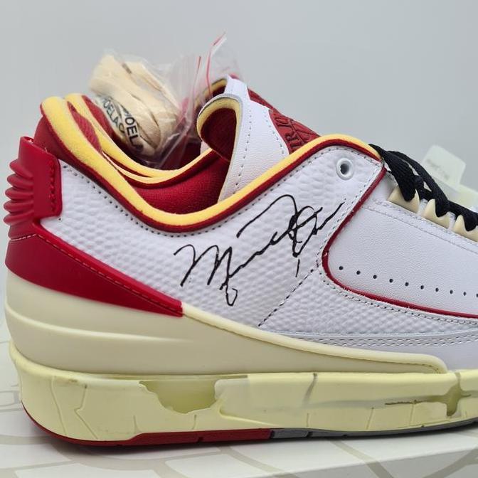 Air Jordan 2 Low Off White White Red [Hypeware]