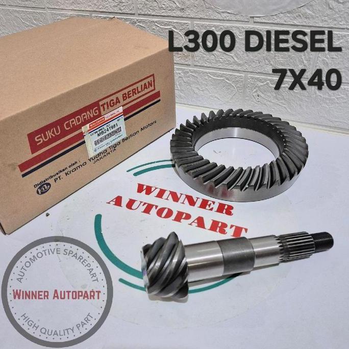 GEAR SET GIGI GARDAN MITSUBISHI L300 DIESEL L039 7X40