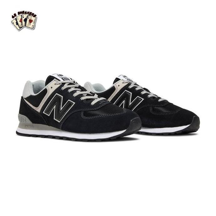 Sepatu New Balance 574 Classic Black Grey ML574EGK 100% New BNIB