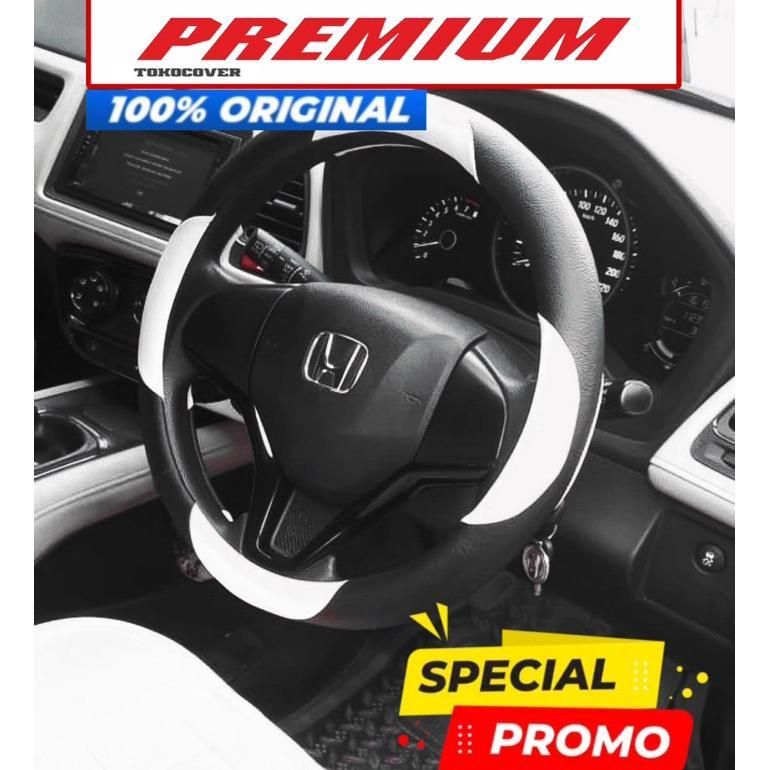 Cover Stir Mobil Sarung Stir Ford Ecosport Everest New Focus Fiesta white