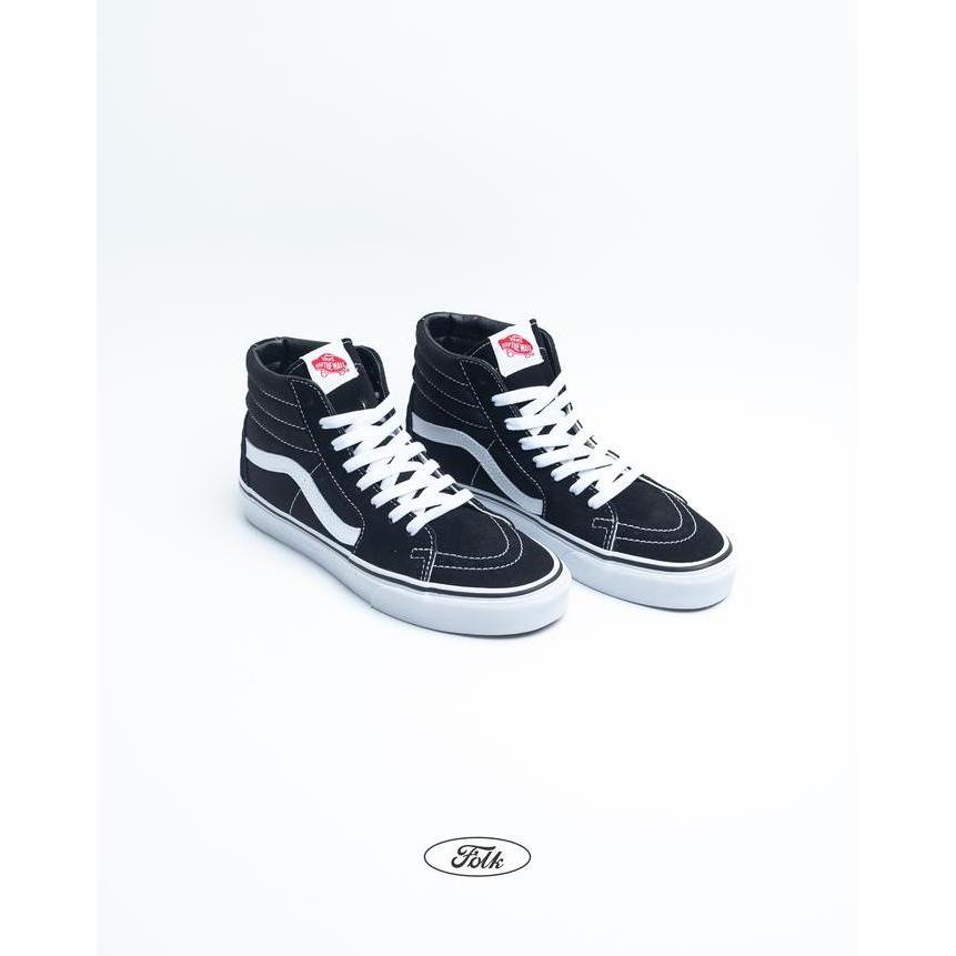 VANS SK8 HI PRO - BLACK WHITE