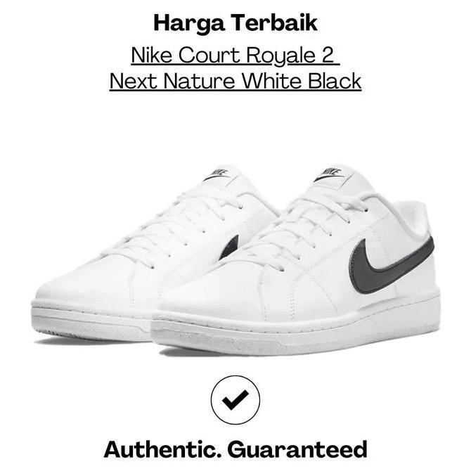 Nike Court Royale 2 Next Nature White Black