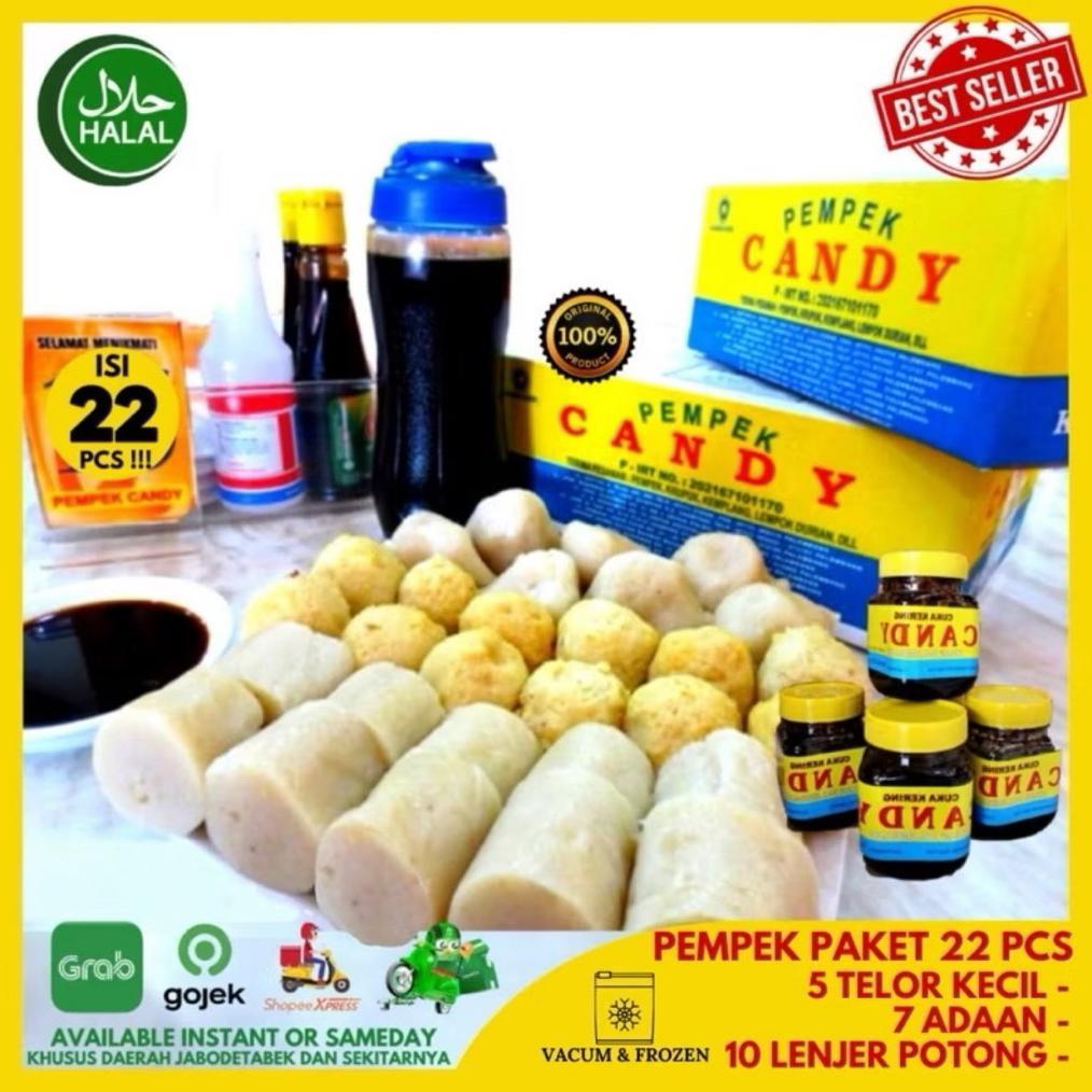 Pempek Candy Palembang Mpek Mpek Empek Empek Vacum Frozen