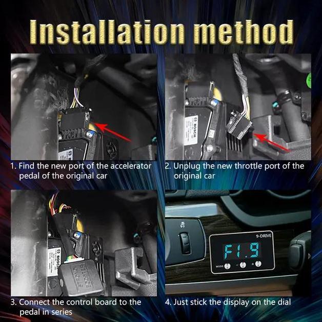9 Drive Throttle Controller Piggyback 9Drive Throttle Controller