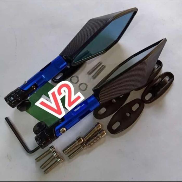 Kaca Spion Tomok V2 Kecil Full Cnc Universal Motor Nmax Aerox R25 Pcx Original Dan Terpercaya