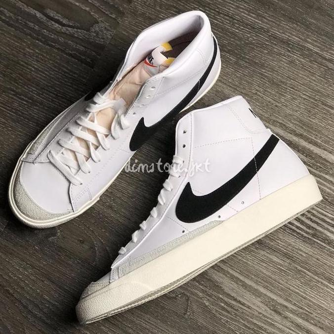 Nike Mid Blazer Vintage 77 White Black Orinal Size 46