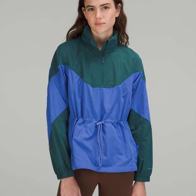 Jaket Wanita LululemonEvergreenAnorakHalfzip Hoodie