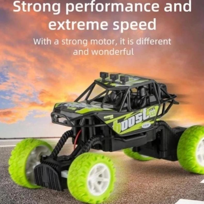 NEW RC MONSTER CROSS COUNTRY MOBIL REMOTE CONTOL OFFROAD CLIMBING BOOST MOSTER CAR MAINAN ANAK