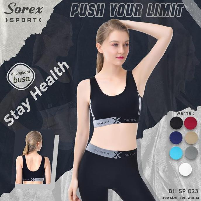 Bh Bra Sport Sorex sp 023 Gym Fitness Senam Running Yoga