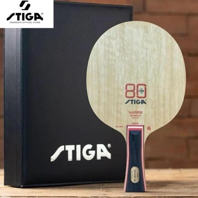 Bat Pingpong Stiga STIGA Carbonado Golden 45 Limited Edition 100%