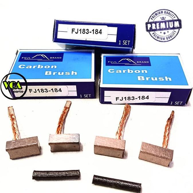 Ready CARBON BRUSH/COOL STARTER FJ 183/184. murah