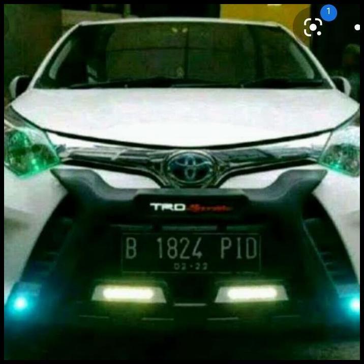 TERLARIS TANDUK DEPAN MOBIL CALYA / SIGRA BAHAN PLASTIK ABS MODEL LUXURY X