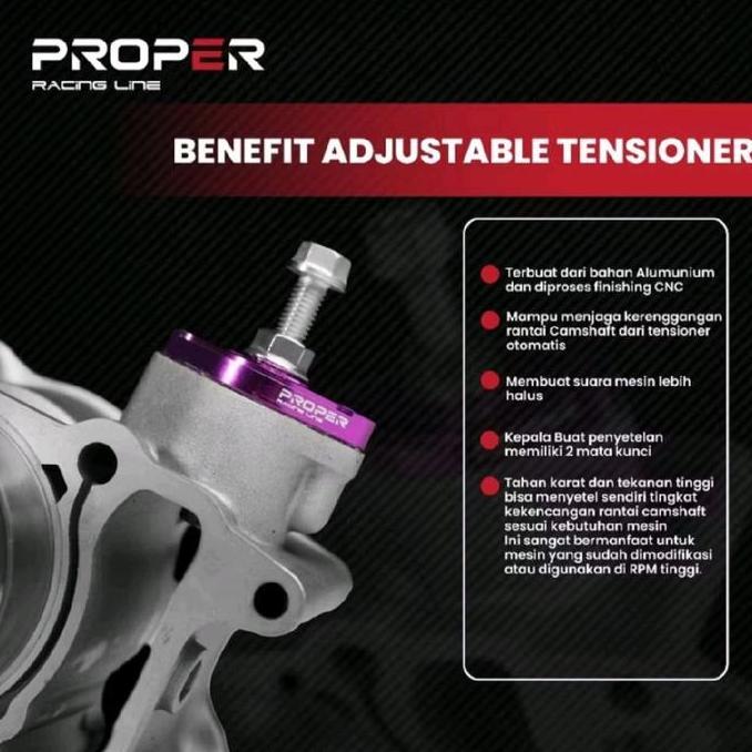 Adjustable Tensioner Nmax Aerox Mx King Vixion R15 Proper Racing Line Motor