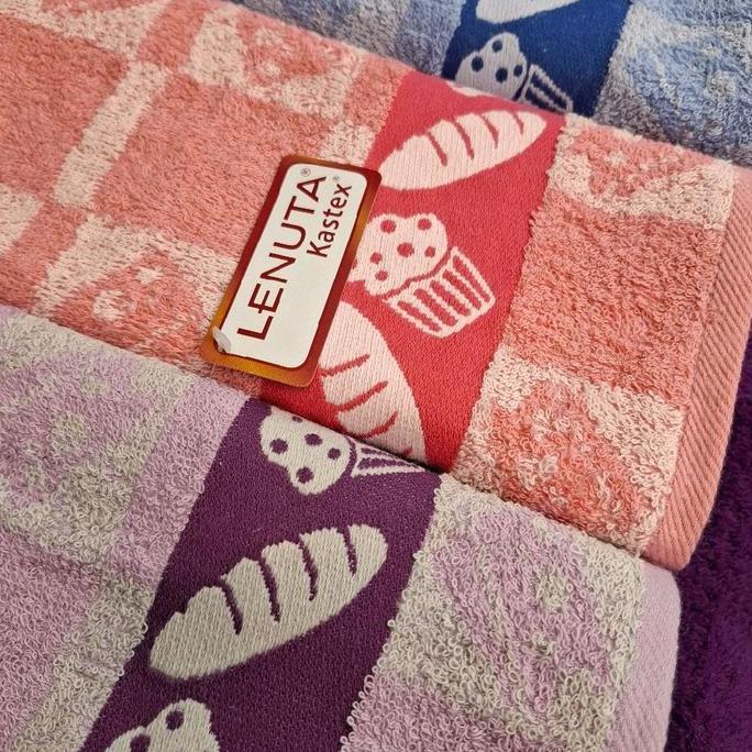 Ready Serbet Piring Kastex by Lenuta 50x50cm 1paket isi 3pcs murah