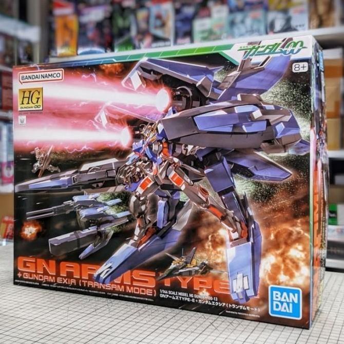 HG GN Arms Type E + Gundam Exia ( Transam Mode )