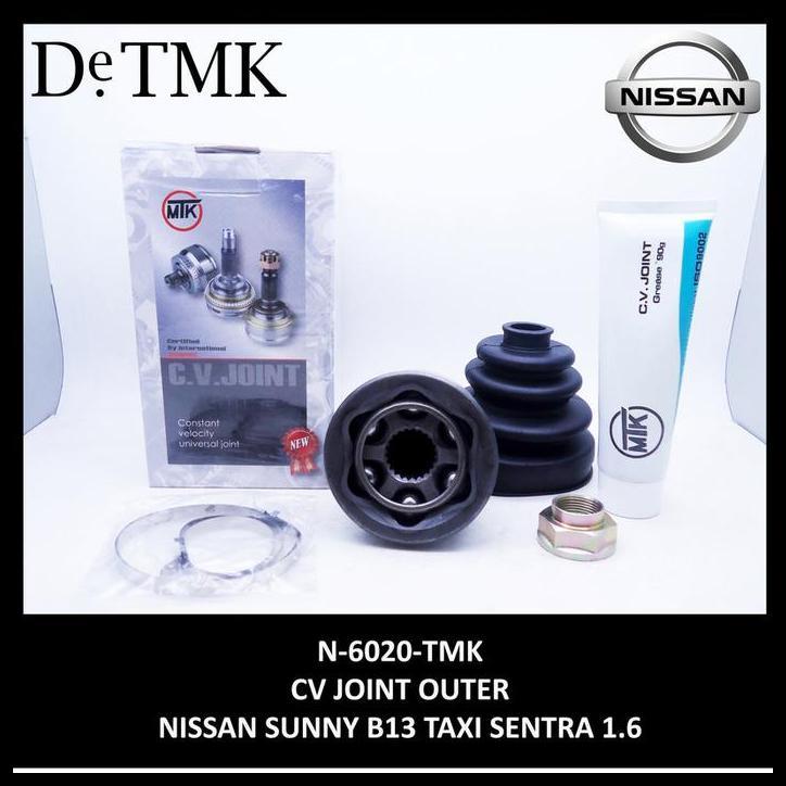 TERBARU CV JOINT LUAR AS RODA NISSAN SUNNY B13 SENTRA GENESIS PRIBADI TMK 