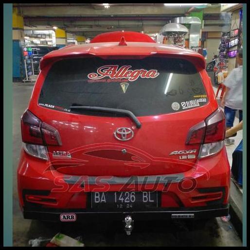 DISKON BUMPER GUARD BELAKANG MOBIL TOYOTA AGYA DAIHATSU AYLA MEREK ARB 