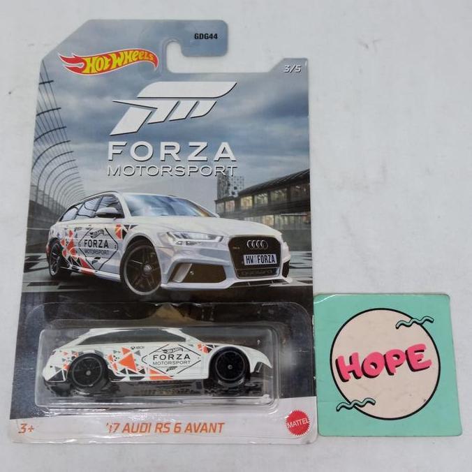Hot Wheels 17 Audi RS 6 Avant Diecast Forza Motosport Original Mattel