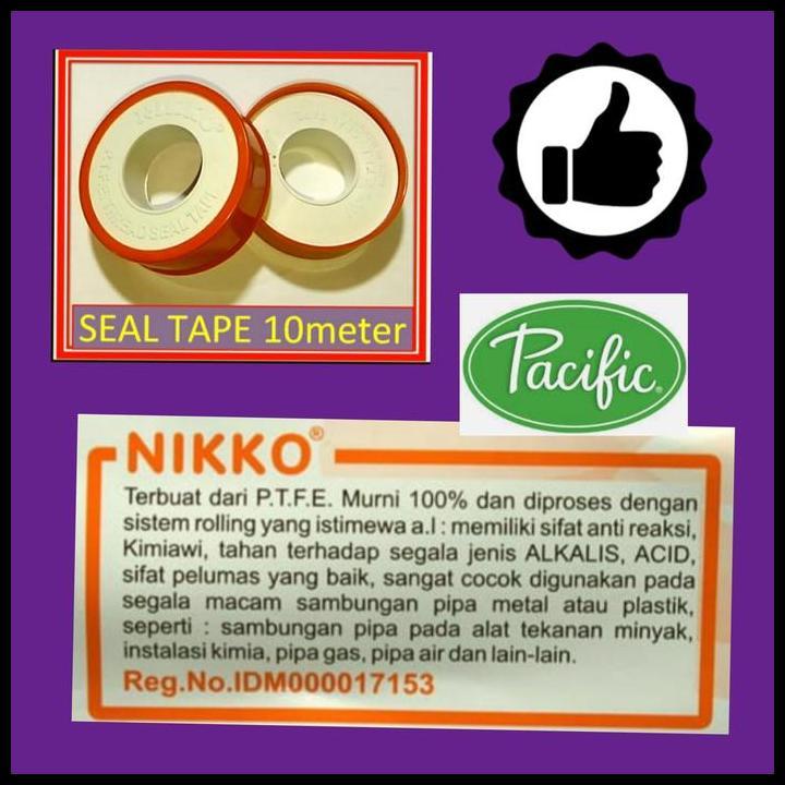 BEST DEAL SEAL TAPE POMPA AIR SEMI JET PUMP SHIMIZU PS 135 NASIONAL DP 255 108 