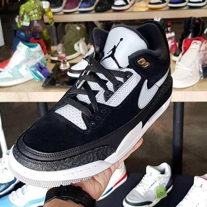 AIR JORDAN 3 TINKER BLACK CEMENT