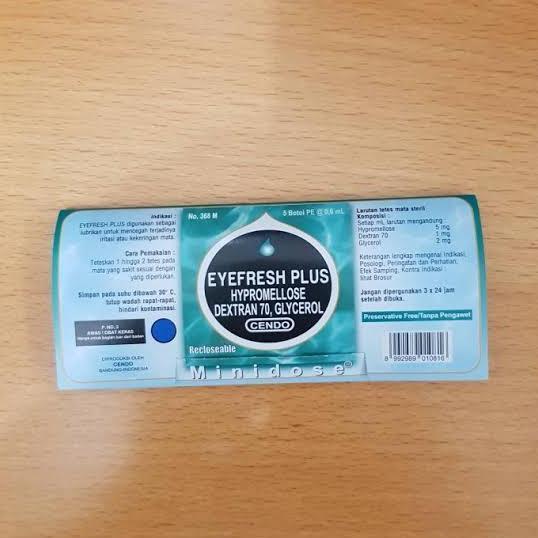 Cendo eyefresh plus minidose tetes