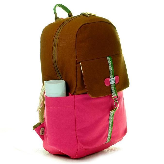 Threerey Backpack, Tas Ransel - Tas Punggung, tas kanvas, canvas bag RUBY TA10310