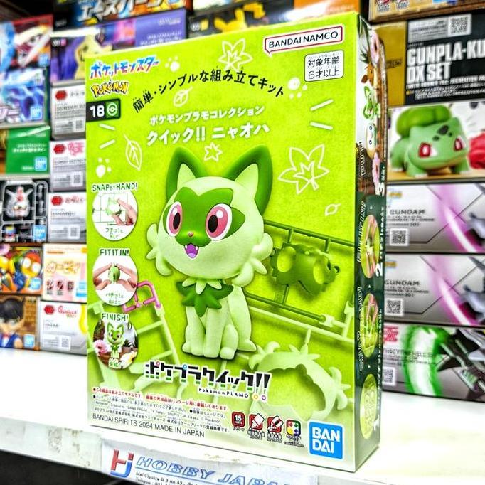 Pokepla Quick 18 - Sprigatito Pokemon Model Kit