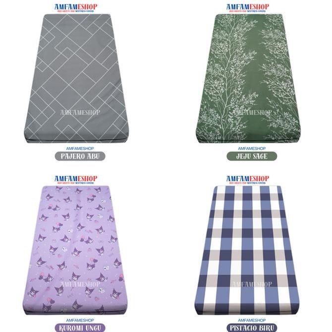 Sleep- Sarung Kasur Busa Resleting 100X200X15 100X200X20 - Sprei Resleting 100X200X15 100X200X20