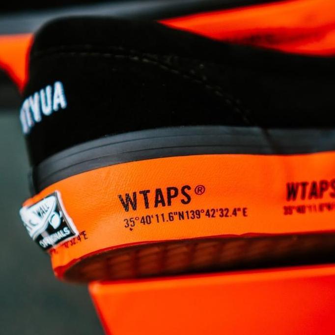 Vans Slip On x WTAPS Black Orange