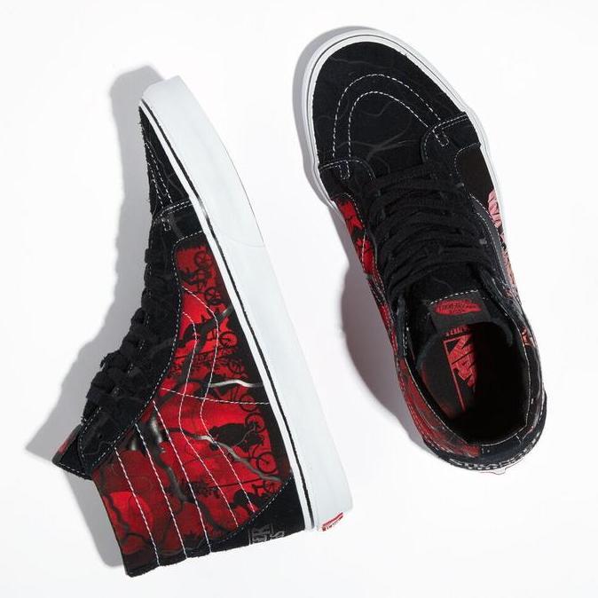VANS x STRANGER THINGS SK8-Hi REISSUE - BLACK/RED