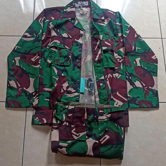 STELAN BAJU PDL TNI SRITEX - VELBED WOLL WR PREMIUM MALVINAS